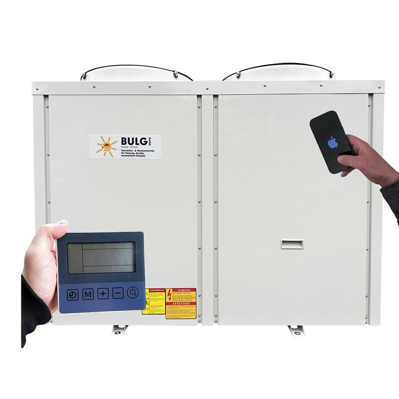 BULG Luft-/Wasser Mono Eco Wärmepumpe | 38 KW | R32 | Wifi