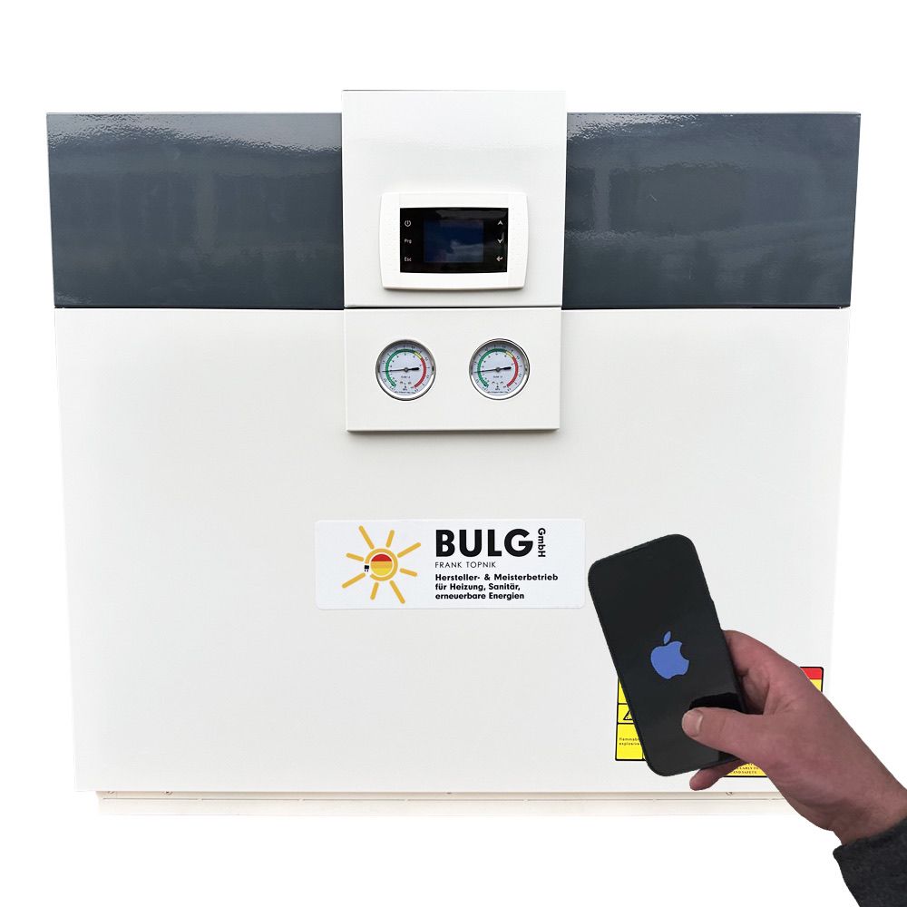 BULG Wasser-/Wasser Mono Sole Wärmepumpe | 45 KW | R32 | Wifi
