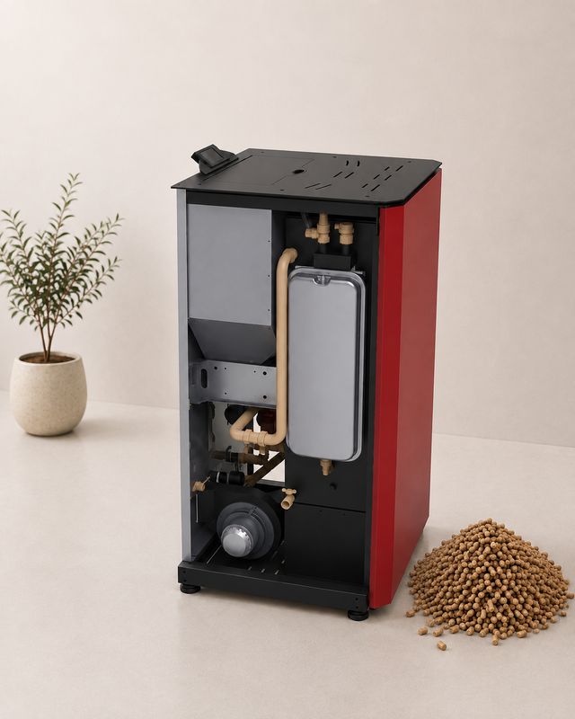 BULG NANO 2.0 3,99 - 15 KW - Pelletkessel