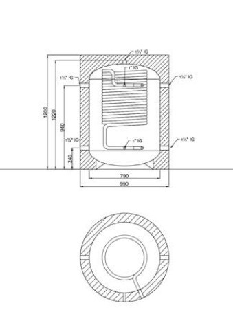 BULG Pufferspeicher 500 Liter