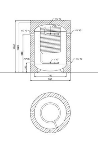BULG Hygienespeicher 500 Liter