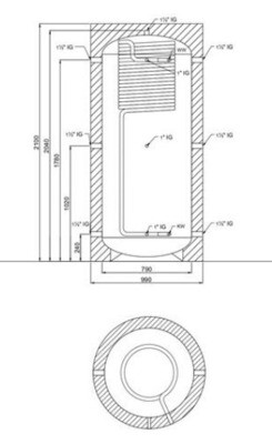 BULG Hygienespeicher 1000 Liter