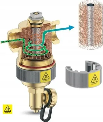 BULG Magnet-/Schlammabscheider 1"