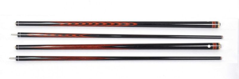 Billiard Cue Black Hornbeam Paduk Hornbeam 36 splices