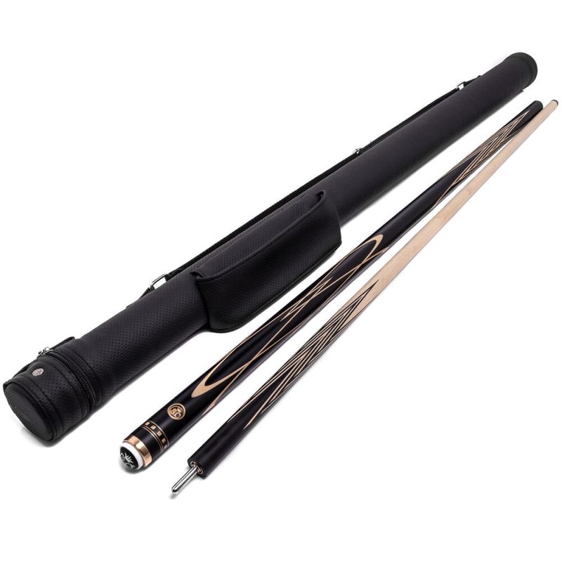 Billiard Cue Crown "Versace" Black Hornbeam