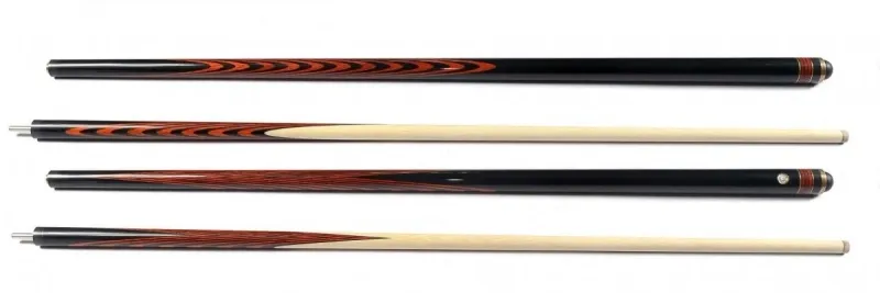 Billiard Cue Klassika Chernyy Grab/Paduk 35 zapilov Billiard Cue Klassika Chernyy Grab/Paduk 35 zapilov