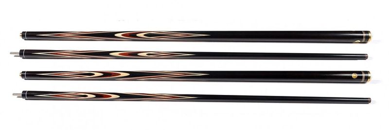 Billiard Cue Mars Vintage Black Hornbeam dark shaft
