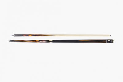Billiard Cue 'Flower' Black Hornbeam