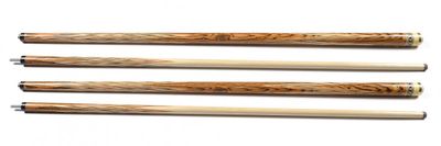 Billiard Cue Crown 4 x feather Bokote
