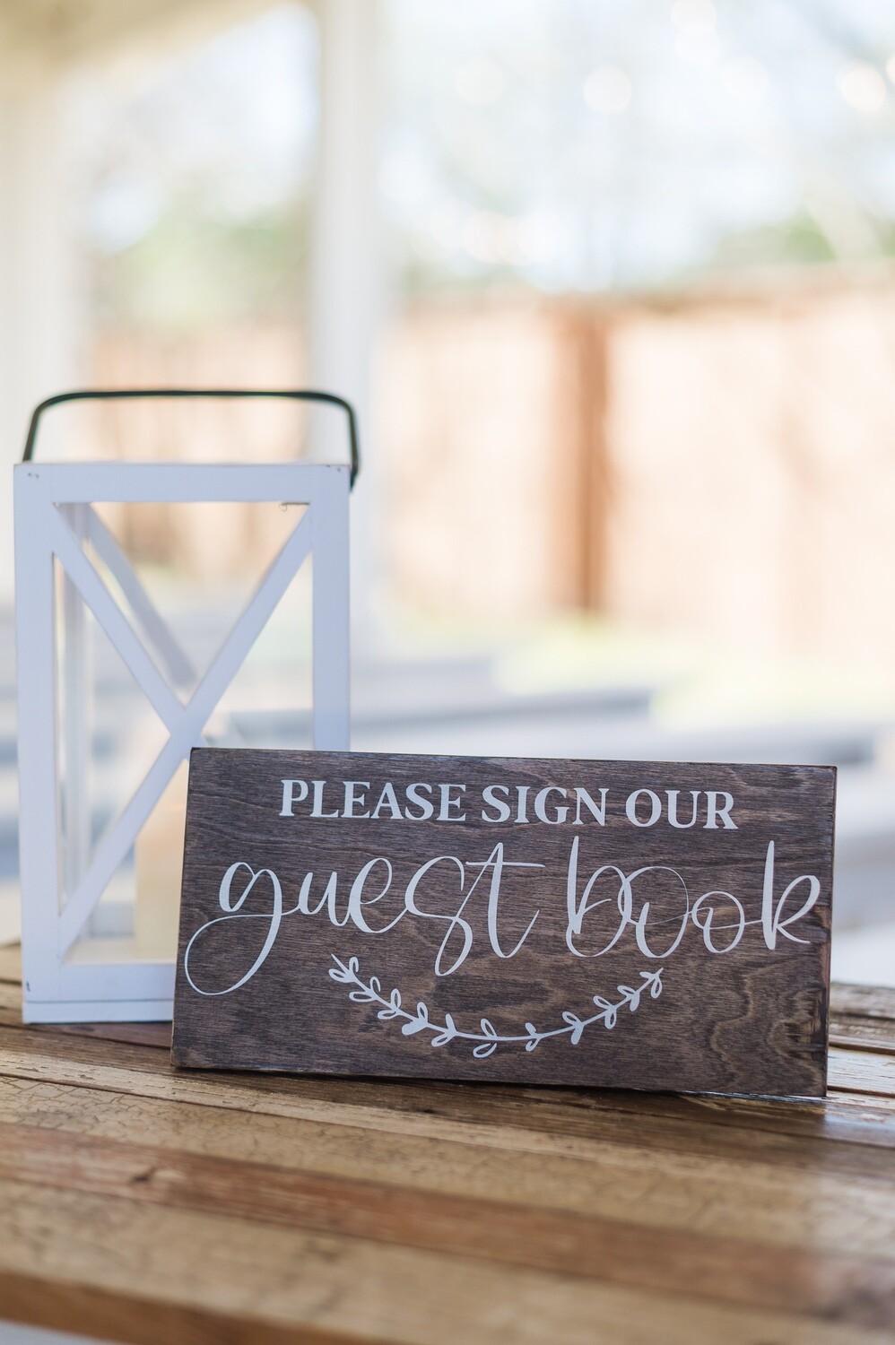 Sign our Guest Book Wood Sign
