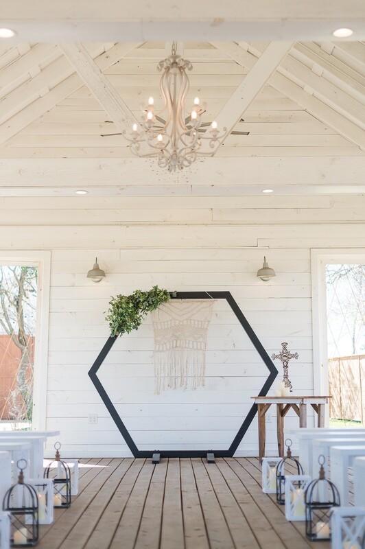 Greenery for Hexagon Arch