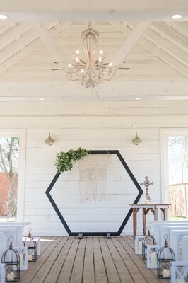 Greenery for Hexagon Arch