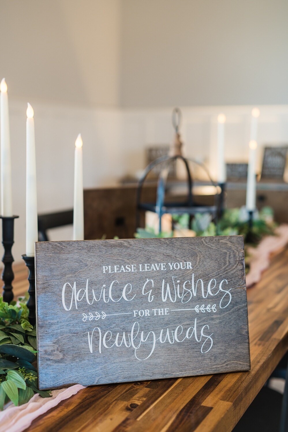 Advice &amp; Wishes Sign