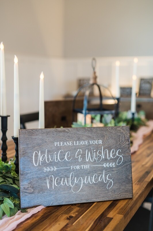 Advice &amp; Wishes Sign