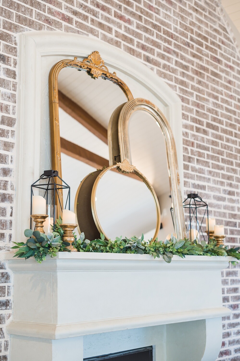 Greenery for Mantel