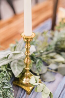 Gold Taper Candle Holder, Assorted