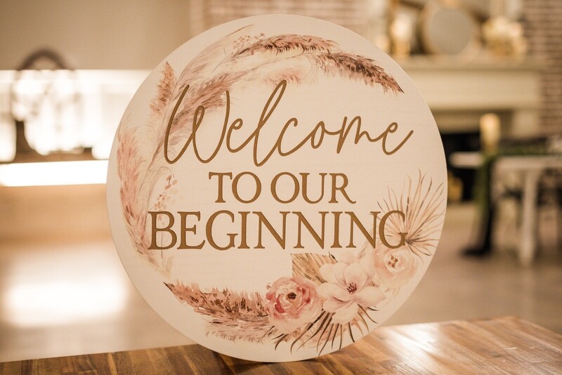 Welcome to our Beginning Circle Sign