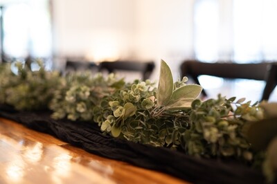 Greenery Table Runner for Guest Tables
