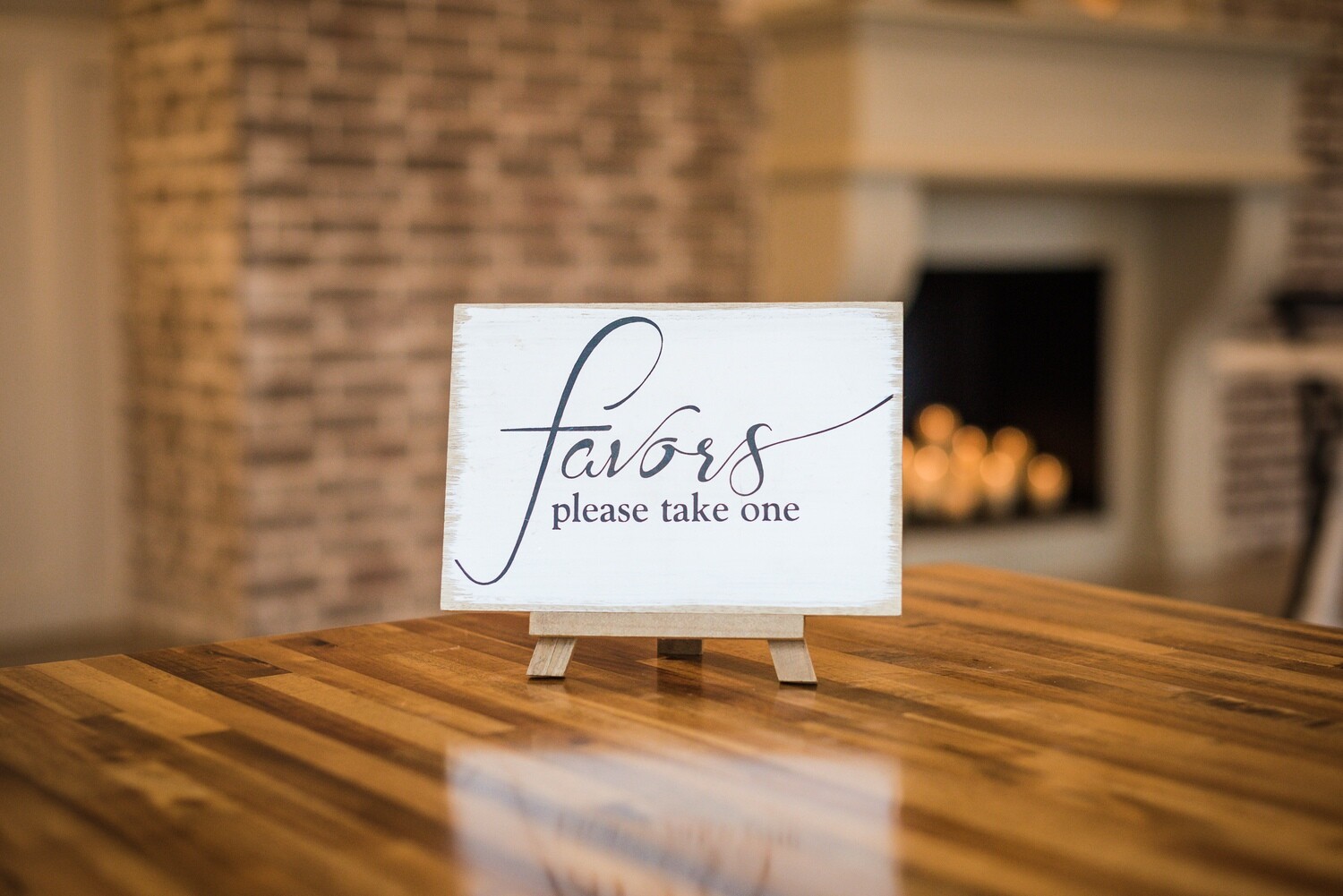 Favors - Please Take One Sign