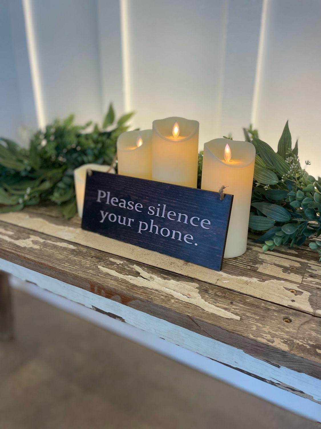 Please Silence Phone Sign