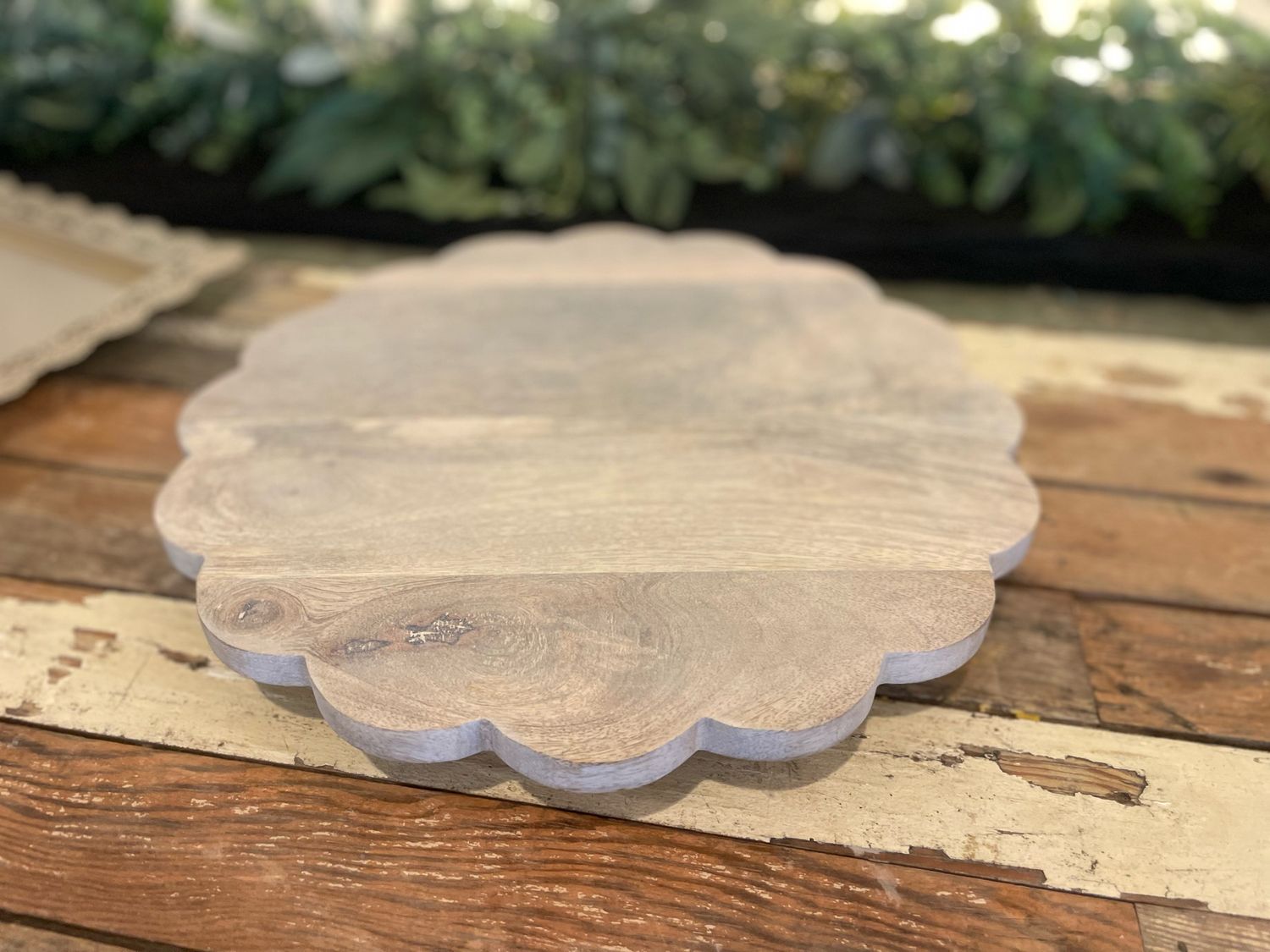 Wood Cake Stand