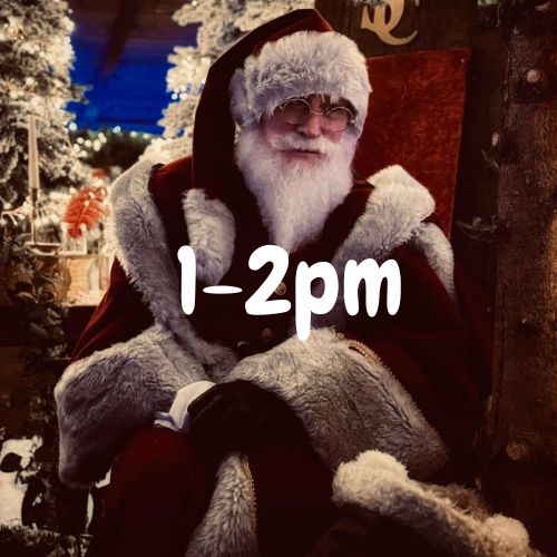 Saturday 19th December 2026 1-2pm