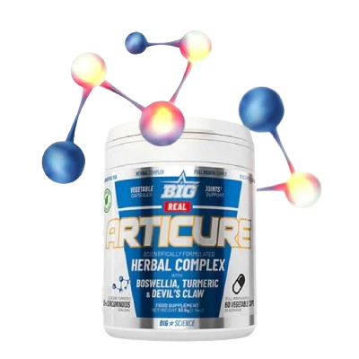 REAL ARTICURE - Complejo herbal con boswellia, harpagofito y cúrcuma