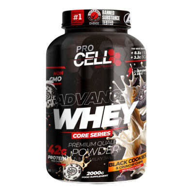 BLACK COOKIES & CRUNCHY CHIP  WHEY CORE Desde: