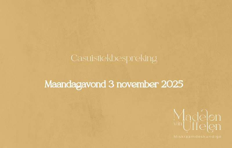 Casuïstiekbespreking 3 november 2025 (avond)