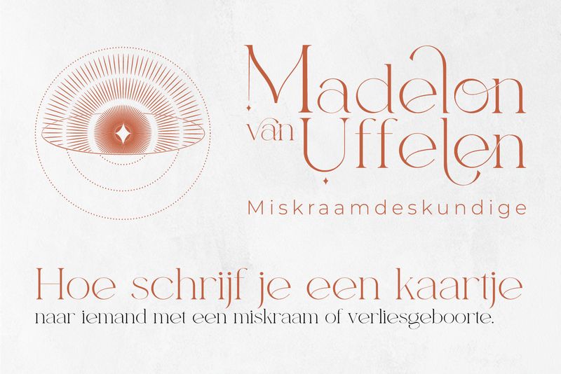 E-book: Hoe schrijf je een kaartje naar iemand met een miskraam?