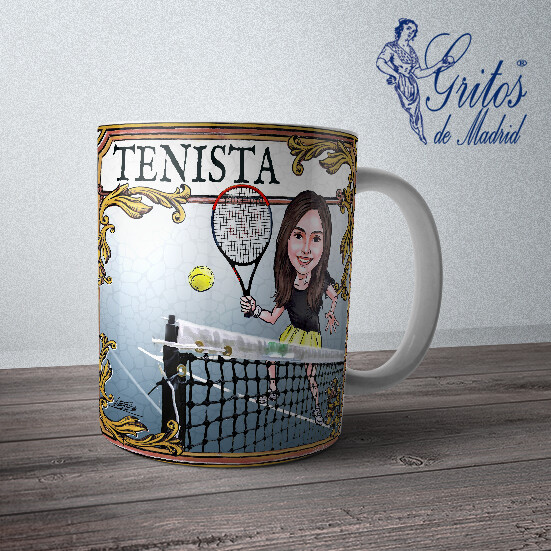 TAZA TENISTA