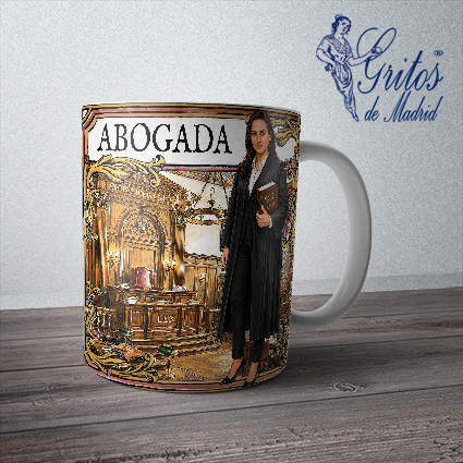 TAZA ABOGADA/ABOGADO