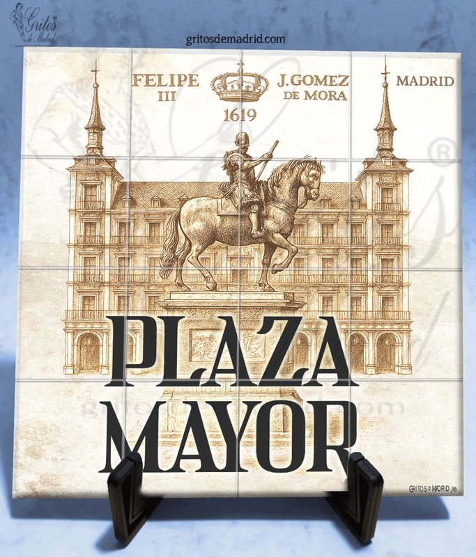 AZULEJO PLAZA MAYOR GDM PERSONALIZABLE