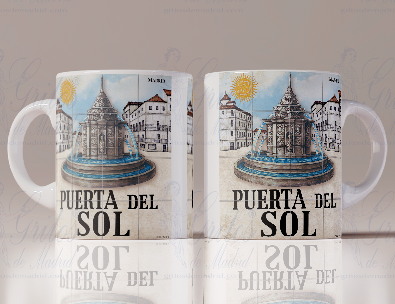 TAZA PUERTA DEL SOL GDM Personalizable