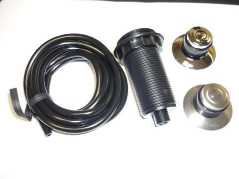 InSinkErator New Type Push Button Kit Brushed Steel