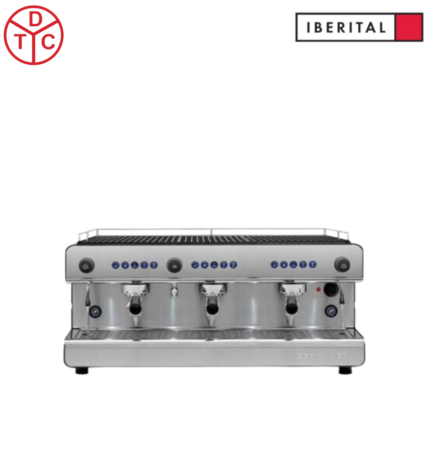 IBERITAL Espresso Machine IB7 3 GR LED RED