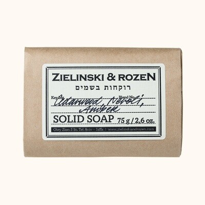 Solid soap Cedarwood, Neroli, Amber (75 g)