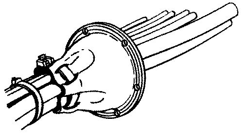 3" SPLASHWELL Cable Boot (CB1DP)