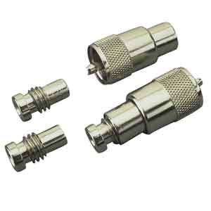 PL259 Male UHF Connector (329900-1)