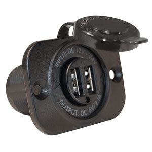 Dual USB Output White (1016200)