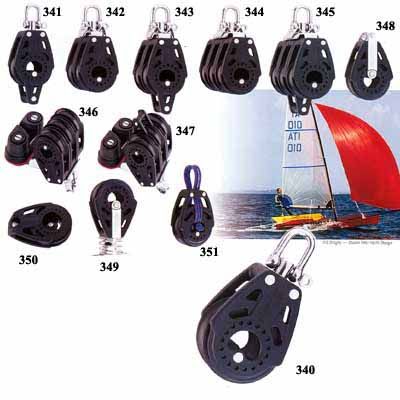 Harken 29mm Carbo Block Single Swivel (340)