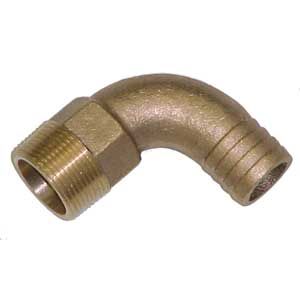 90*PIPE-HOSE ADP.1-1/2 Bronze HN-150-E