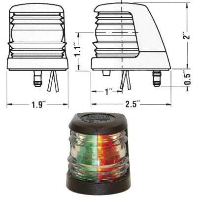 AQUASIG BI-COLOR LIGHT H/MT BLK (20100-7)