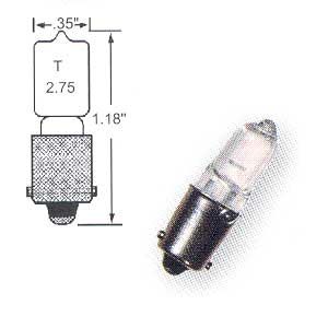 ANCOR Halogen Bulb 12V .42A 5W (1pk)