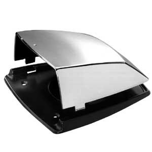 ATTWOOD Vent Cowl 3-1/4"x3-1/2" Chrome/Zinc (1364-A1)