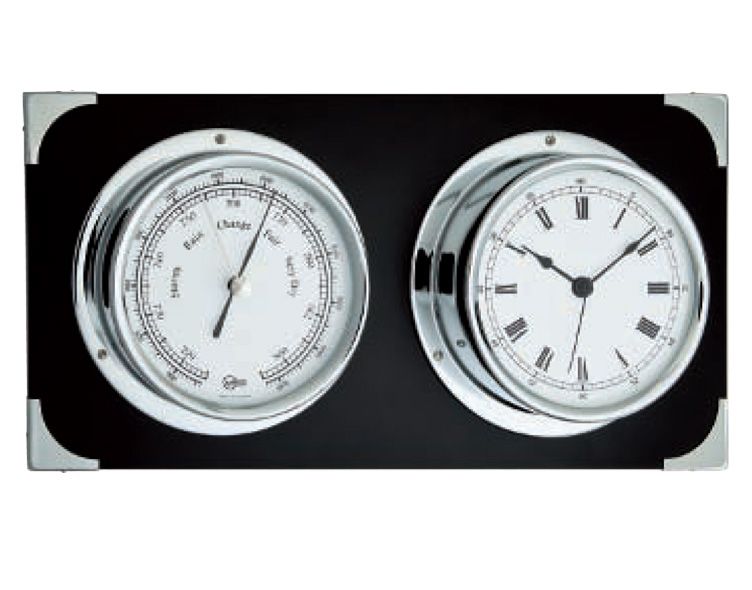 Barometer & Clock, Chrome # 184C & 684C Models