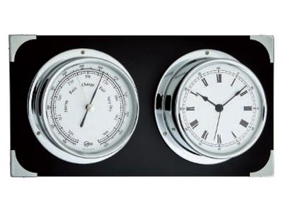 Barometer & Clock, Chrome # 184C & 684C Models