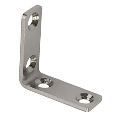 BRACKET ANGLE S/S 1.5" X 1.5" 2/PK
