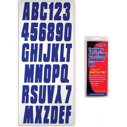 HARDLINE Letter Kit 3" White (WHI350EC)