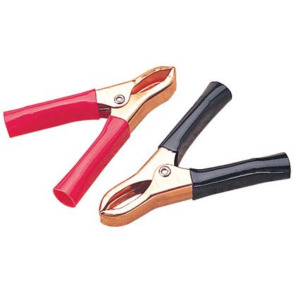 Copper Plated Battery Clips 10A (426460-1)
